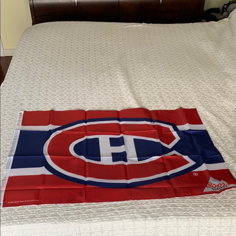 Montréal Canadiens banner Red and Blue Sports Flag